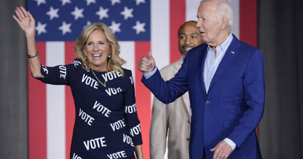 Could Democrats Be Preparing to Switch Out Joe Biden for Jill Biden on ...