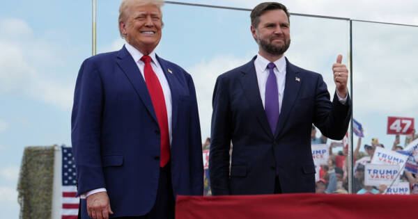President Donald Trump Reportedly Telling Donors to Back Vice President J.D. Vance in 2028