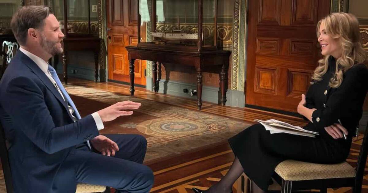 All The Behind the Scenes Moments From Megyn s Interview With VP Vance all-the-behind-the-scenes-moments-from-megyn-s-interview-with-vp-vance