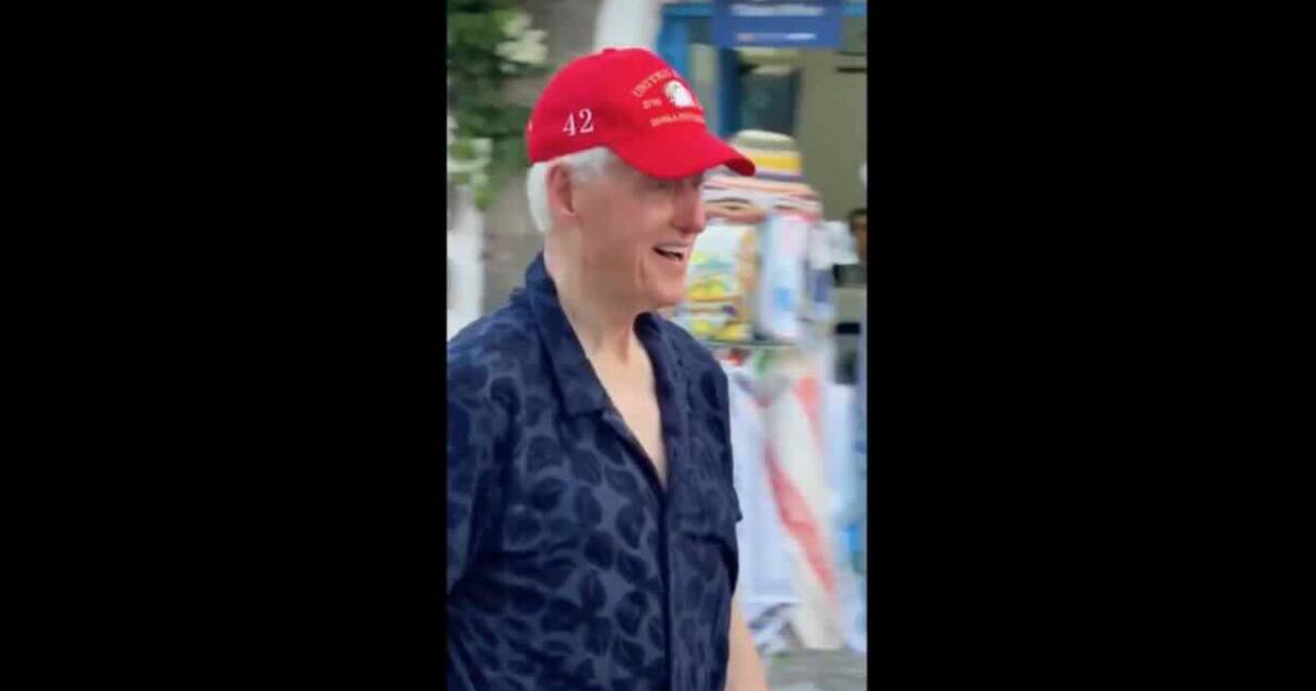 What Bill Clinton May Have Been Telegraphing with His ‘MAGA-Adjacent’ Baseball Cap